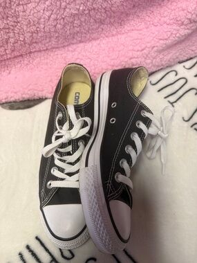 Converse Black & White Low Top Sneakers